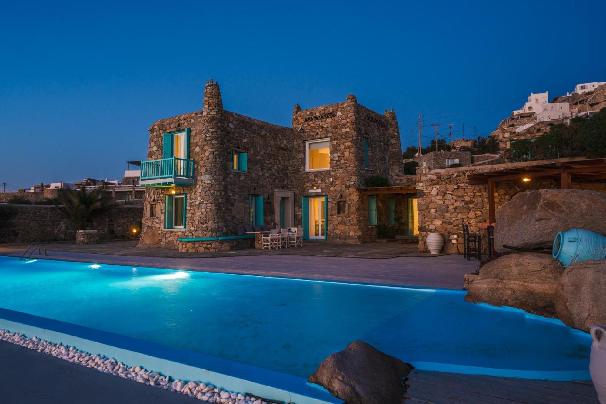 Villa Casa De Blue Mykonos Town المظهر الخارجي الصورة